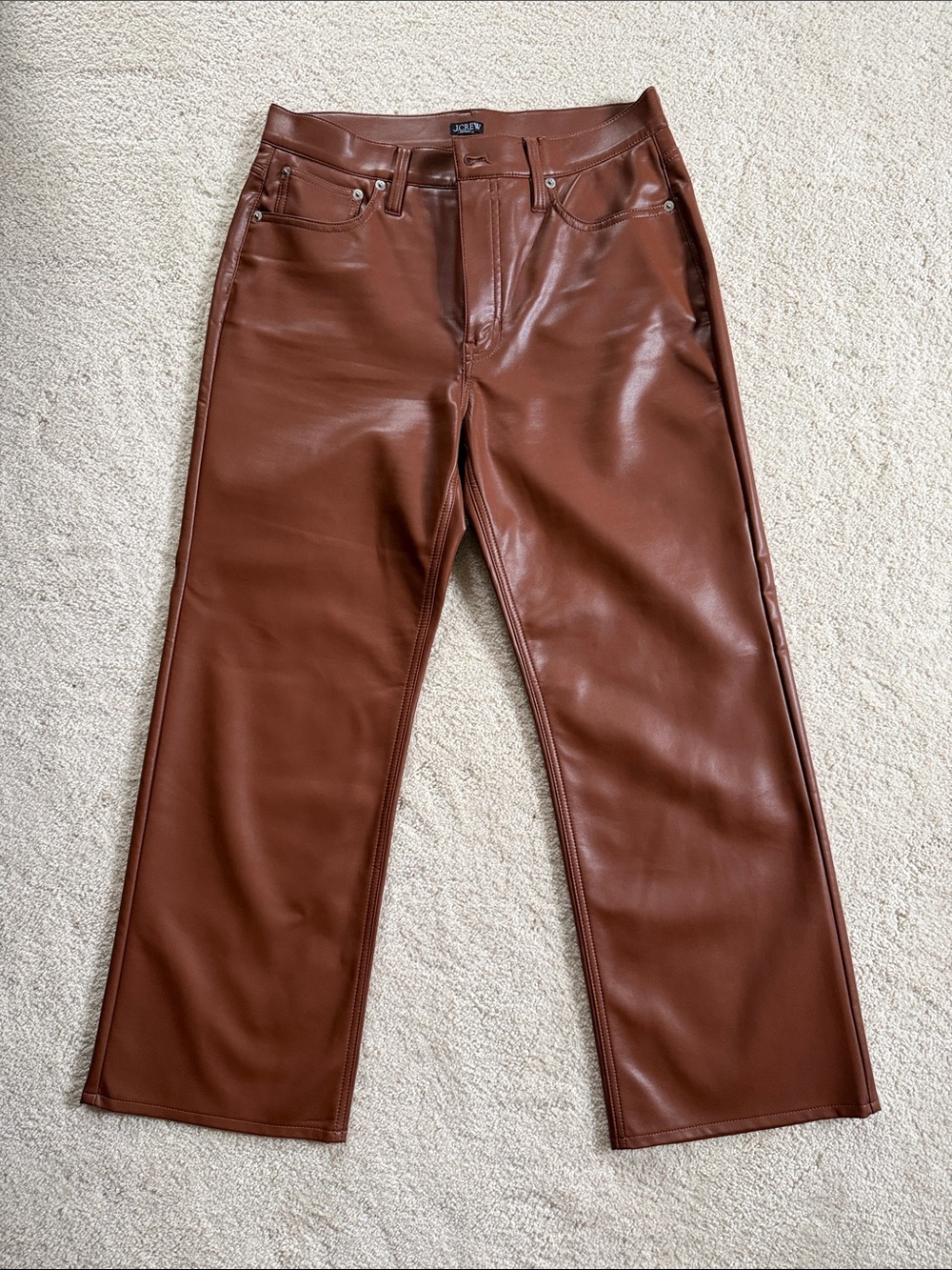 J. Crew Vegan Leather Pants